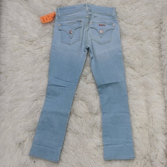 Hudson Womens Signature Light Blue Jeans Size 27 - Picture 2 of 7